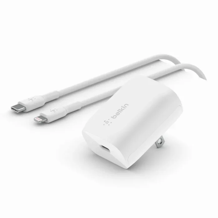 Cargador 20w USBC + Cable USB-C a Lightning 1m BELKIN